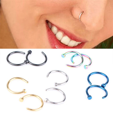 Fashion Style Hoop Nose Rings For Women