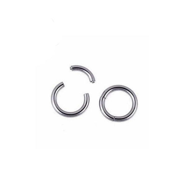 Steel Segment Ring Nose Rings