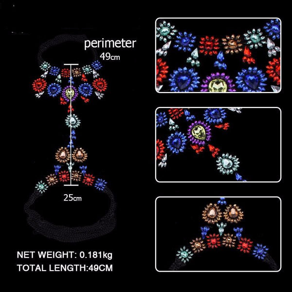 Boho Style Beach Body Jewelry