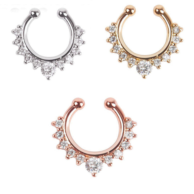 Alloy Nose Hoop Nose Rings