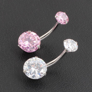 Jeweled Style Belly Button Ring