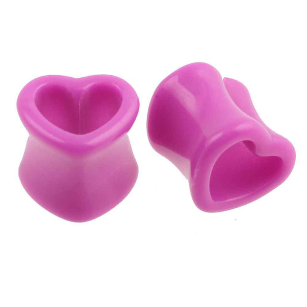 Heart Hollow Ear Tunnels Expander