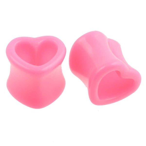 Heart Hollow Ear Tunnels Expander