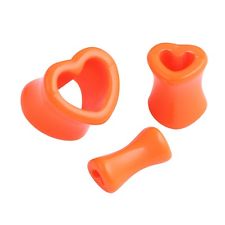 Heart Hollow Ear Tunnels Expander