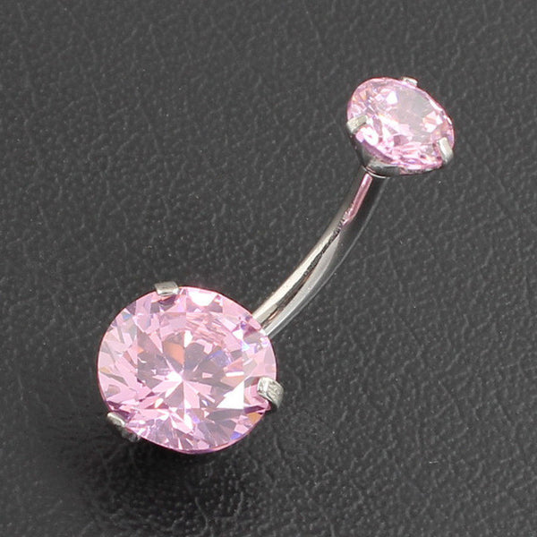 Jeweled Style Belly Button Ring